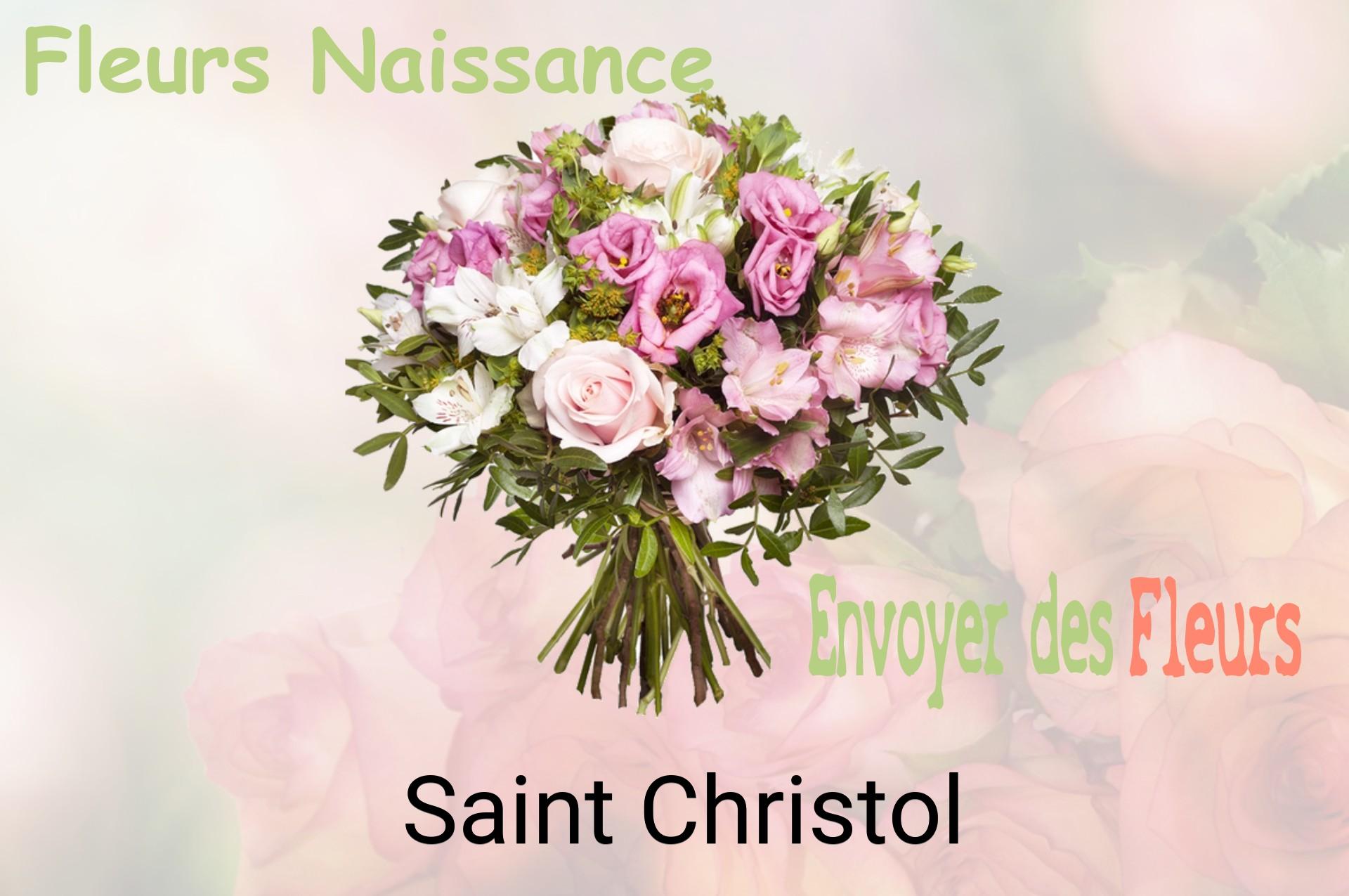 Bouquet de fleurs de naissance livré à Saint-Christol